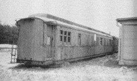 Pudło wagonu restauracyjnego produkcji Ringheffer, 1984. Fot. M. Moczulski. Numer...